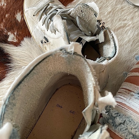 GGDB LIKE NEW in box Francy Slide High Top Sneaker - Picture 12 of 16